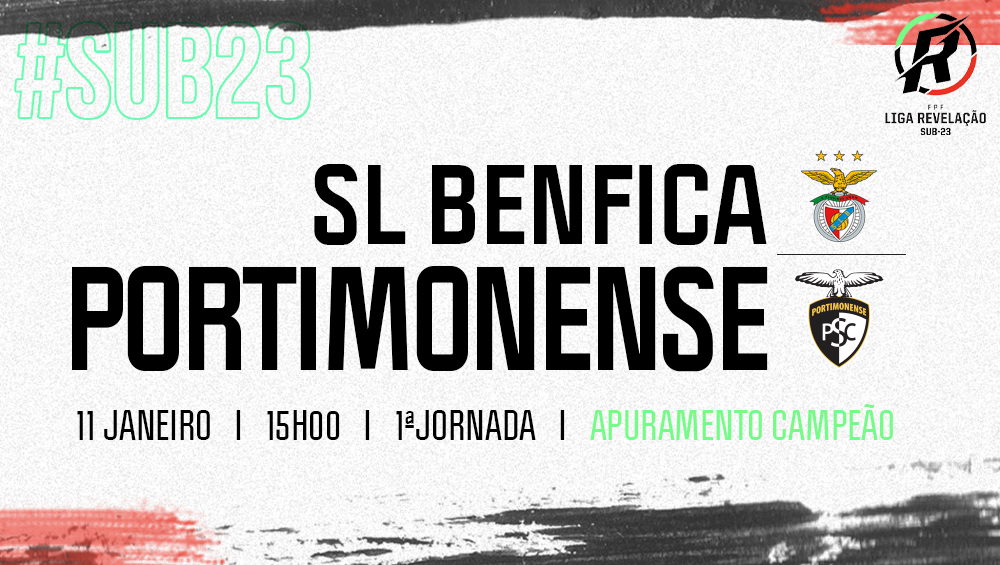 LIGA REVELAÇÃO : Benfica VS Portimonense