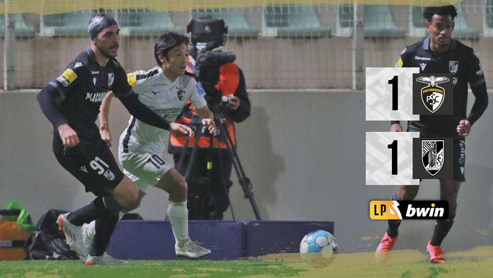 Portimonense 1 - Vitória SC 1, Liga Portugal BWIN