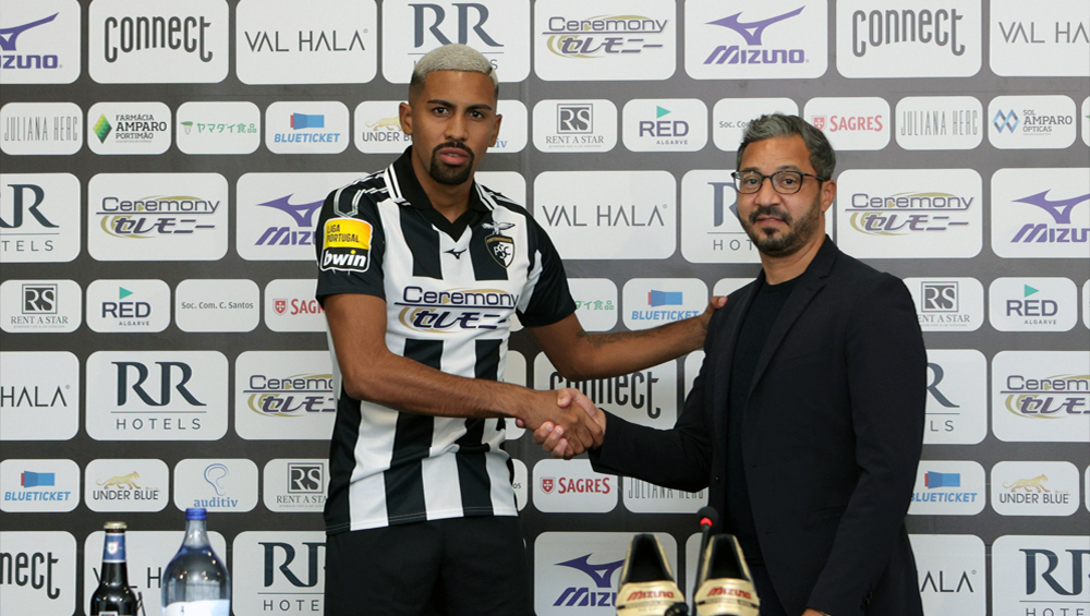 JOÃO VERAS REFORÇA PLANTEL DA PORTIMONENSE SAD