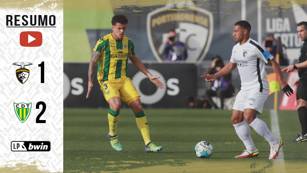 I LIGA (20ªJ): RESUMO PORTIMONENSE 1-2 CD TONDELA