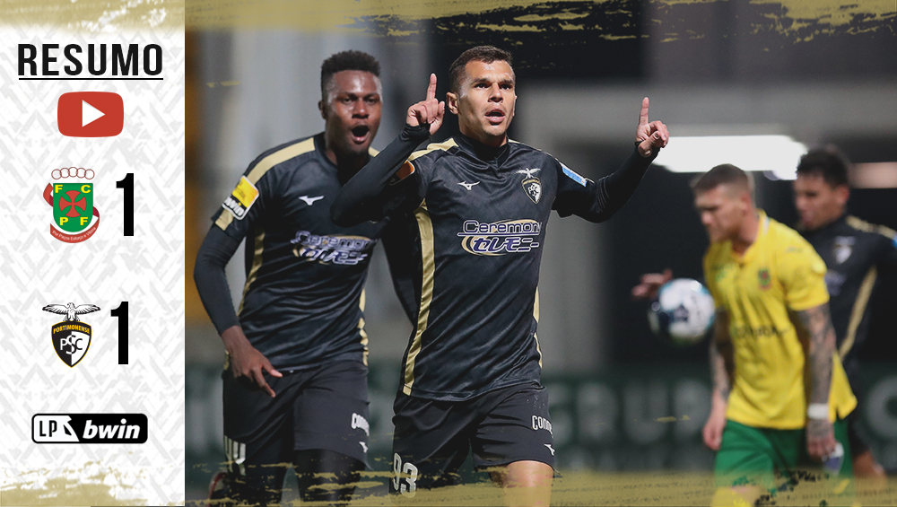 I LIGA (21ªJ): RESUMO FC P.FERREIRA 1-1 PORTIMONENSE
