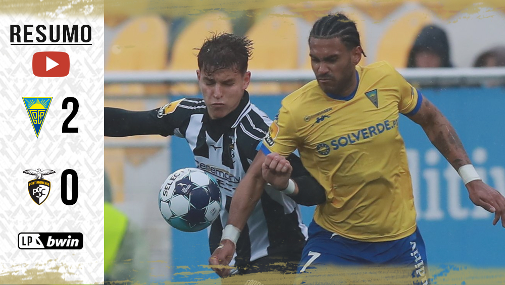 I LIGA (26ªJ): RESUMO ESTORIL PRAIA 2-0 PORTIMONENSE