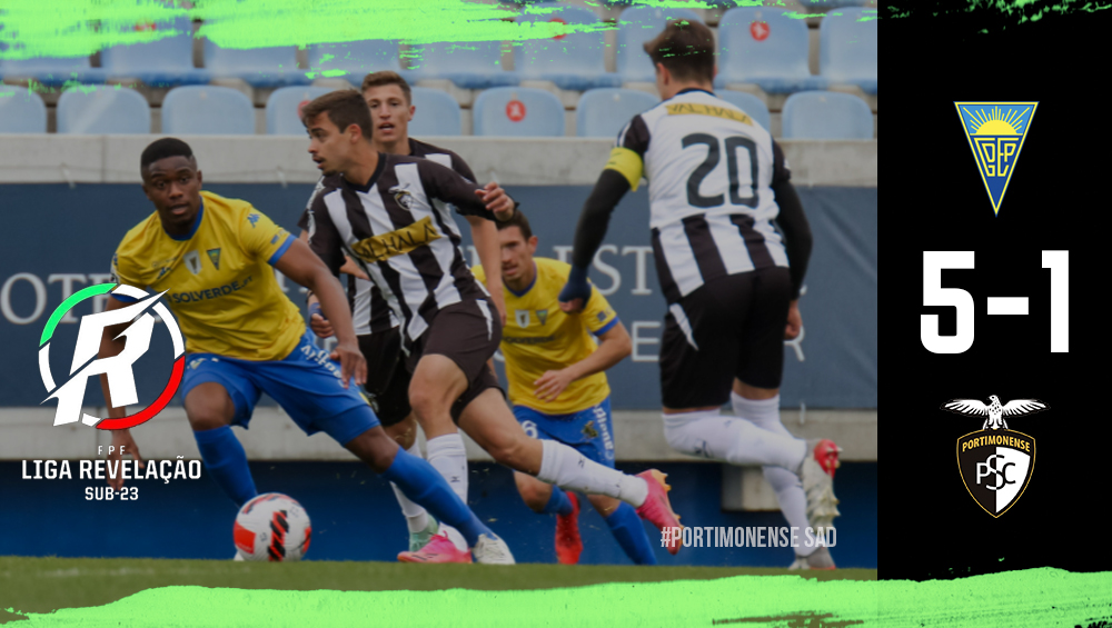LIGA REVELAÇÃO: Estoril Praia 5 - Portimonense 1