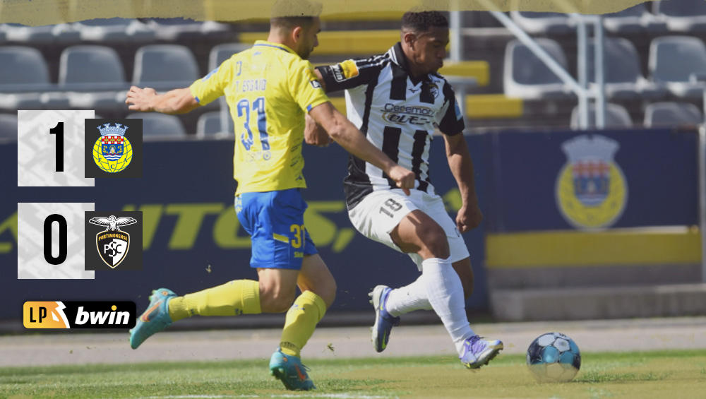 Arouca 1 - Portimonense 0, Liga Portugal BWIN