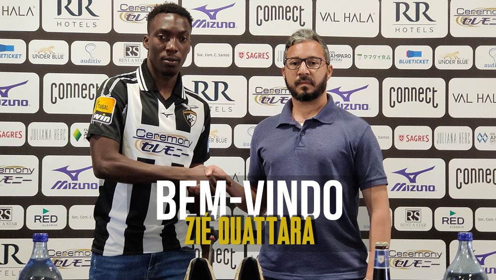 ZIÉ OUATTARA É REFORÇO DO PORTIMONENSE