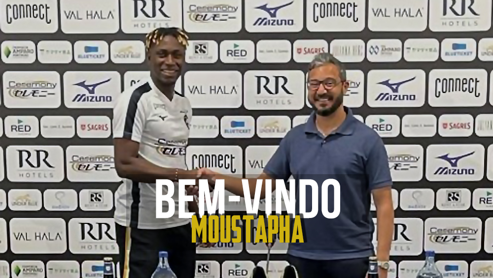 SENEGALÊS SECK DE MATOSINHOS PARA PORTIMÃO