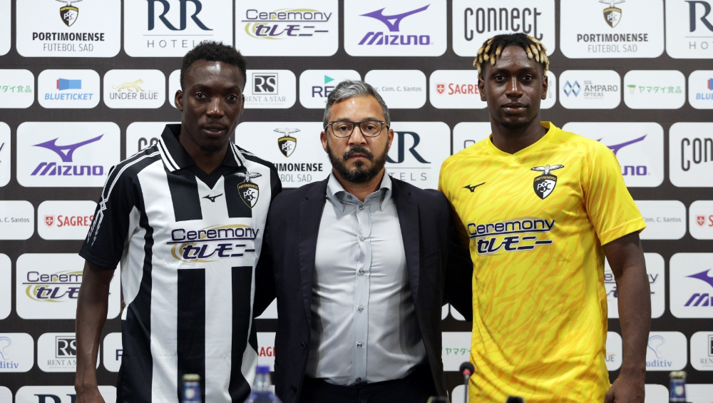 APRESENTAÇÃO OFICIAL DE MOUSTAPHA SECK E ZIÉ OUTTARA