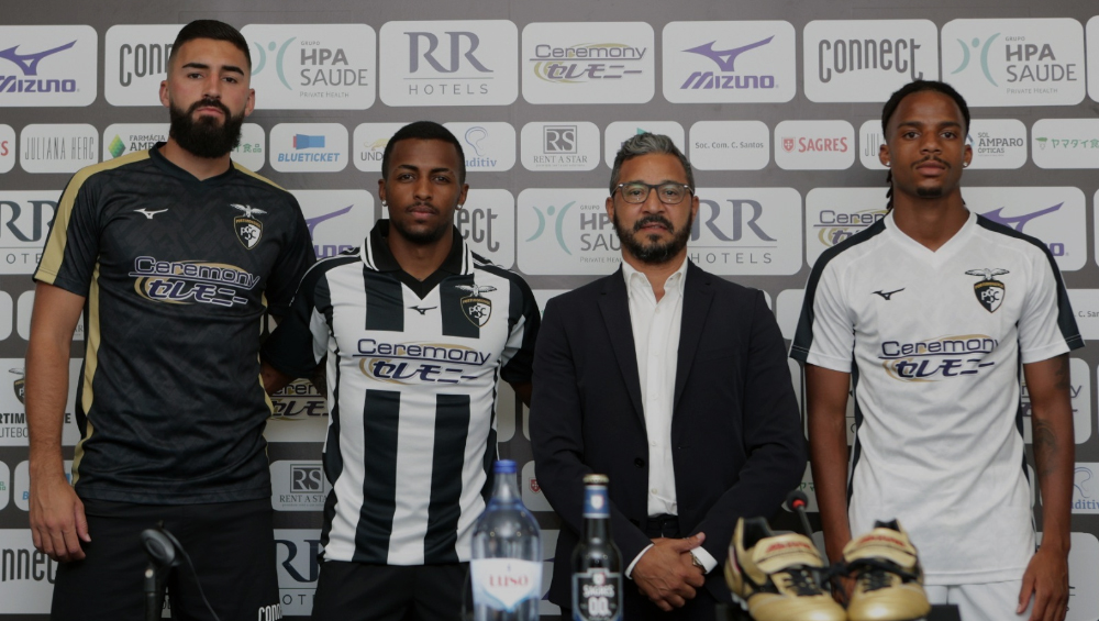 GONÇALO, PASTOR E VINÍCIUS, TRÊS REFORÇOS DEFENSIVOS