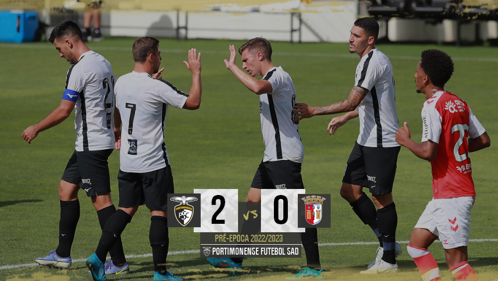 Vitória sobre a formação bracarense