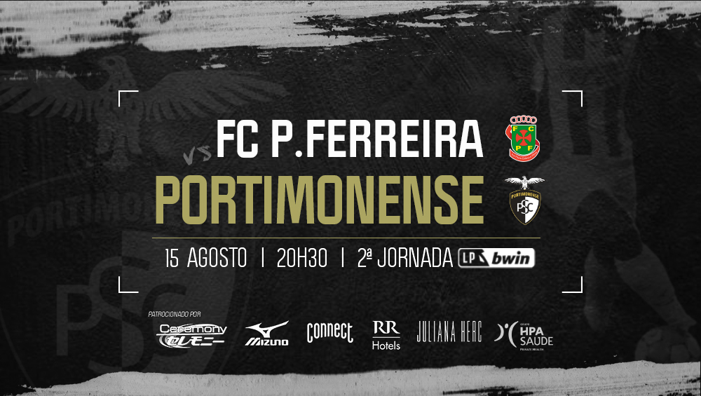 Portimonense joga em Paços de Ferreira segunda-feira
