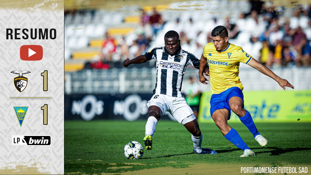 Empate ao cair do pano diante do Estoril