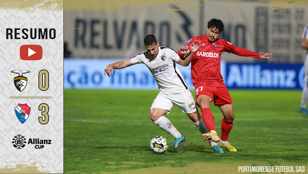 Portimonense 0-3 Gil Vicente FC | Allianz CUP