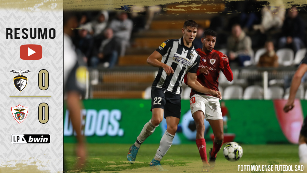 Empate na receção ao Santa Clara