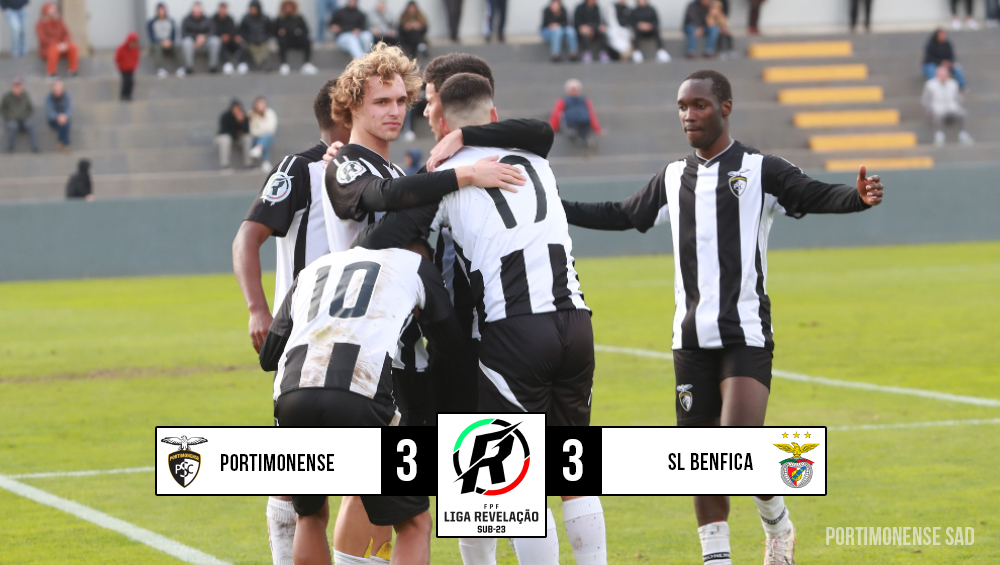 Sub-23 | Portimonense 3 - 3 SL Benfica