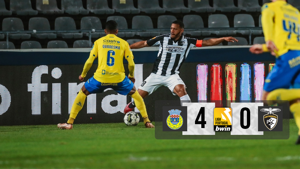FC Arouca 4 - 0 Portimonense | Liga Portugal bwin