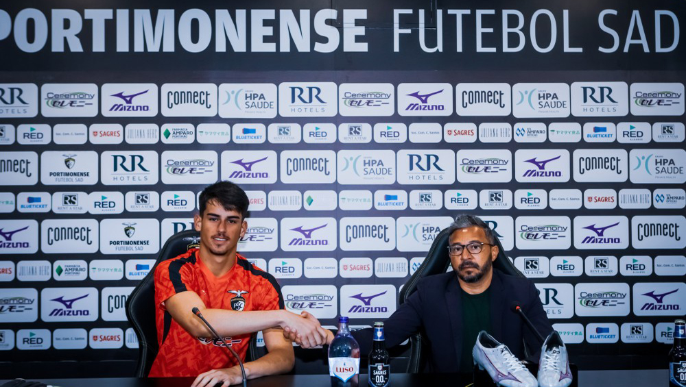 Gabriel Souza é reforço para a baliza