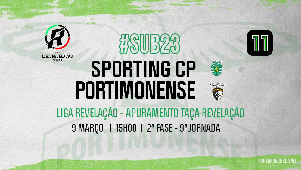 Sub-23 | Sporting CP VS Portimonense