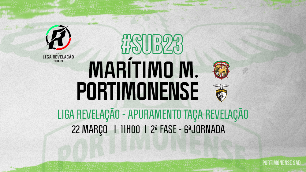 Sub-23 | Marítimo M. VS Portimonense