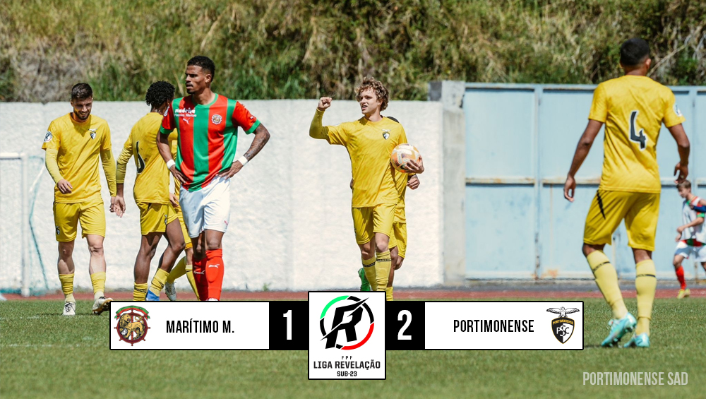 Sub-23 | Marítimo M. 1 - 2 Portimonense