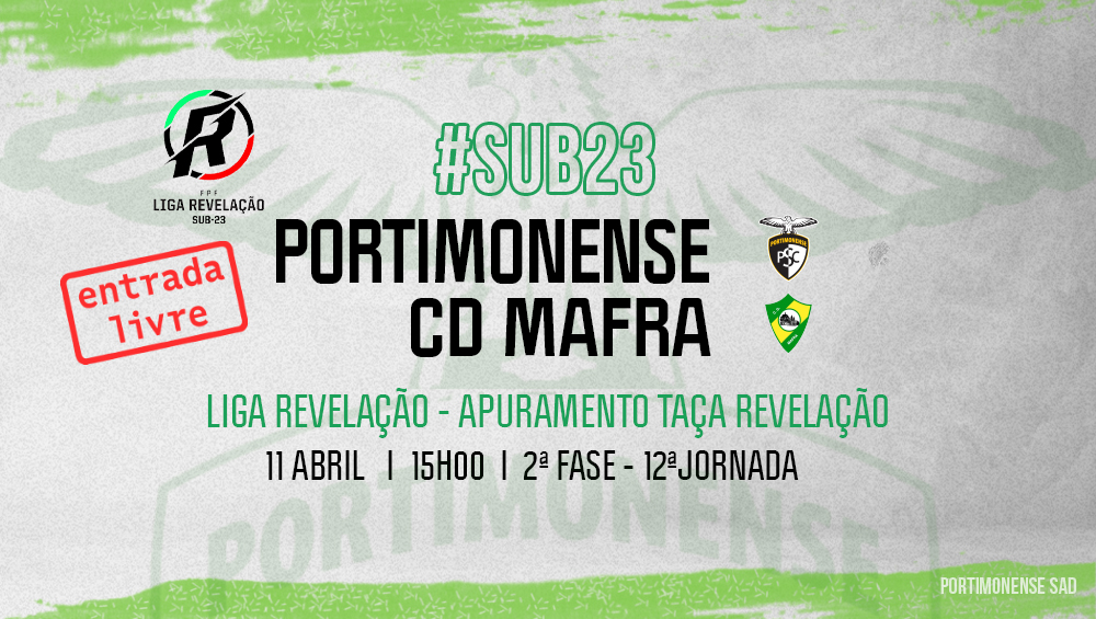 Sub-23 | Portimonense VS CD Mafra