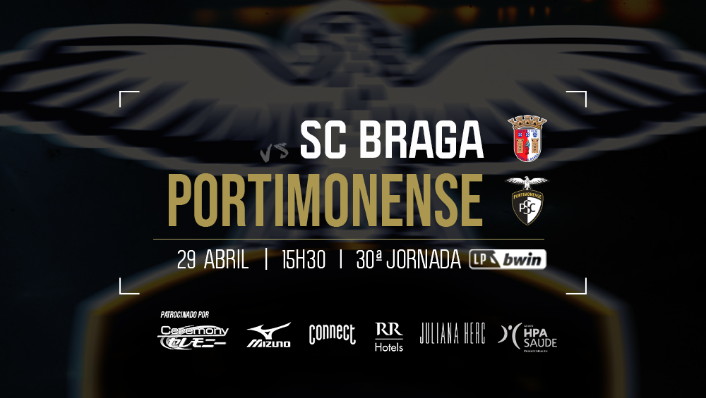 Portimonense joga em Braga este sábado