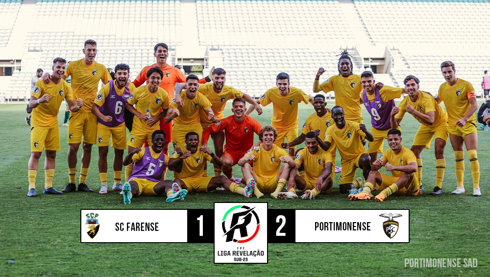 Portimonense carimba lugar na Taça Revelação