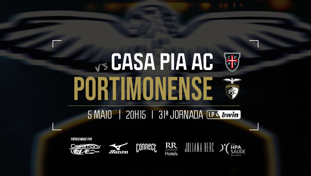 Portimonense visita o Casa Pia AC esta sexta-feira