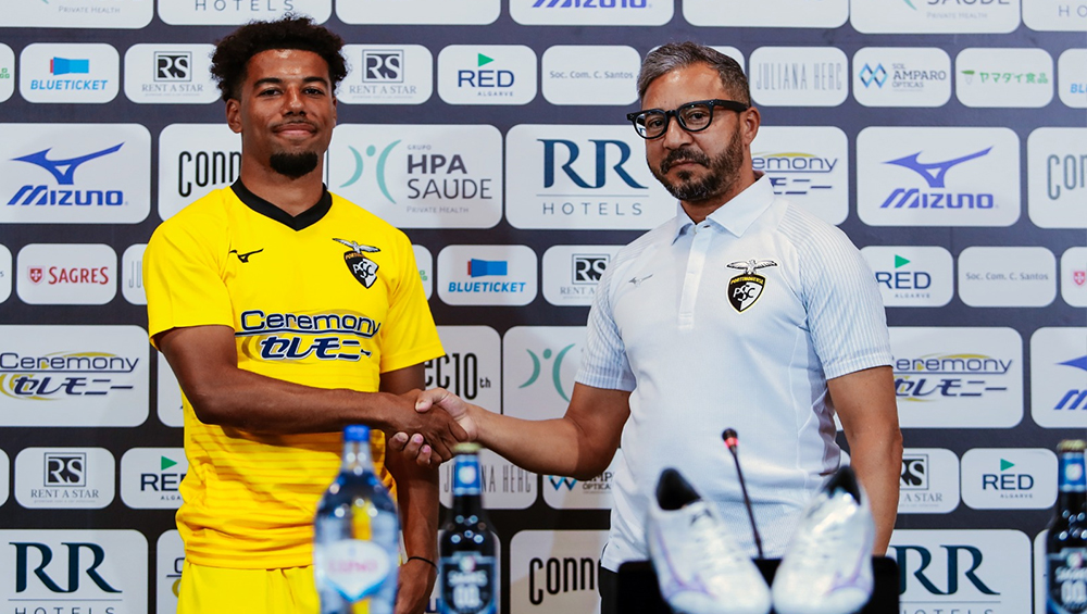 Sylvester Jasper é Portimonense até 2026