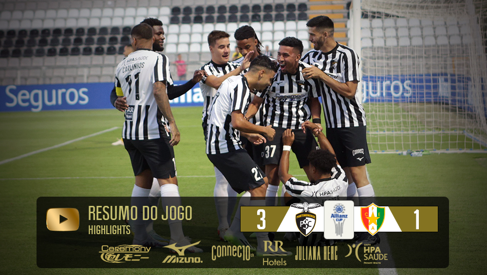 Allianz Cup (1ª Fase) | Resumo Portimonense 3-1 Estrela Amadora - VÍDEO