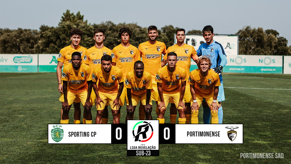 Nulo no regresso da Liga Revelação 