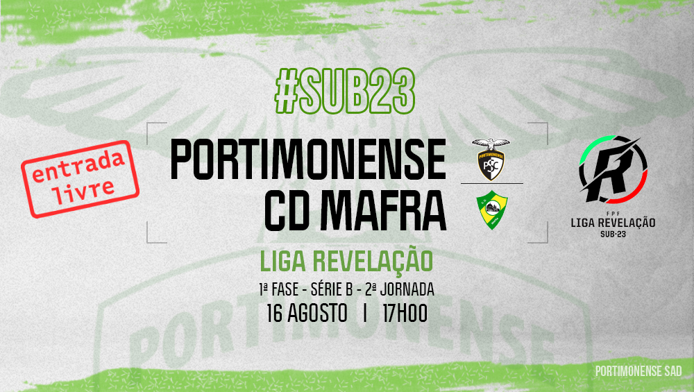 Sub-23 | Portimonense VS CD Mafra