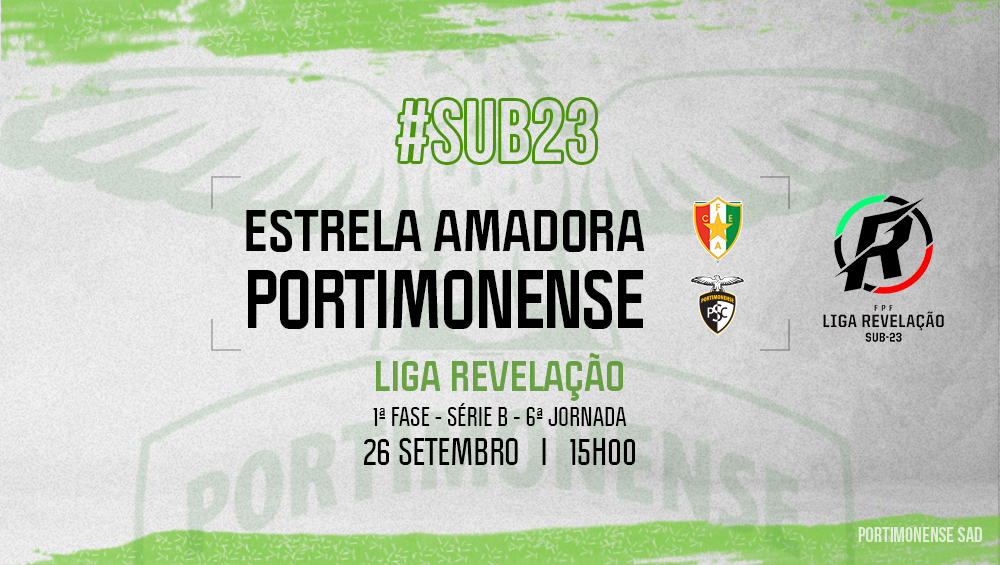 Sub-23 | Estrela Amadora VS Portimonense