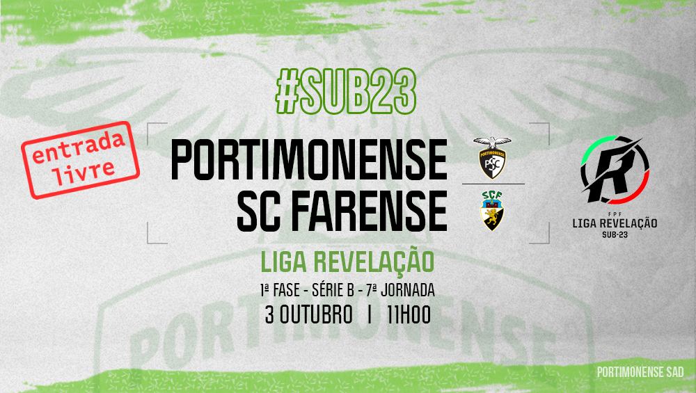 Sub-23 | Portimonense VS SC Farense
