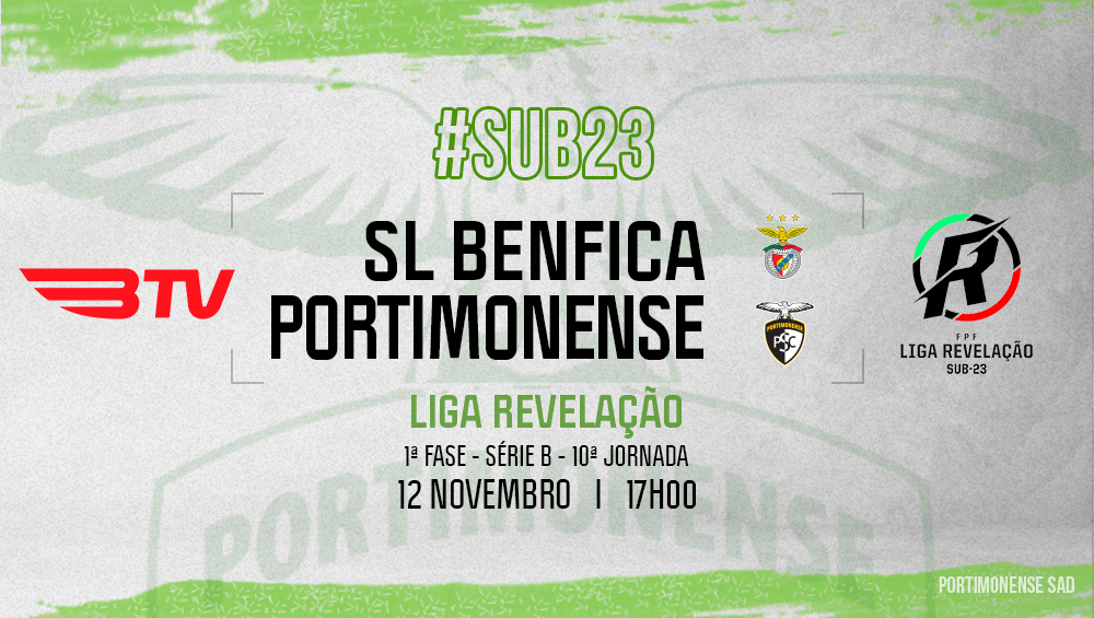 Sub-23 | SL Benfica VS Portimonense