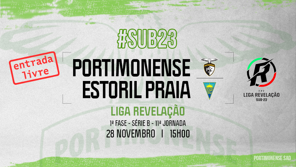 Sub-23 | Portimonense VS Estoril Praia