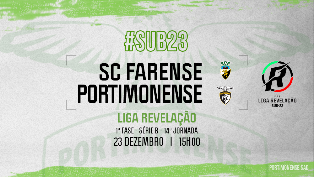 Sub-23 | SC Farense VS Portimonense