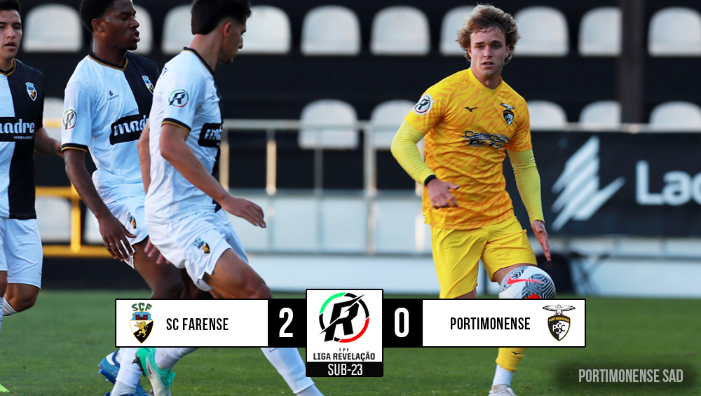 Sub-23 | SC Farense 2 - 0 Portimonense