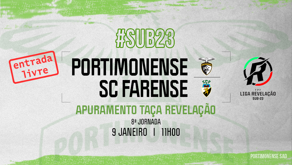 Sub-23 | Portimonense VS SC Farense