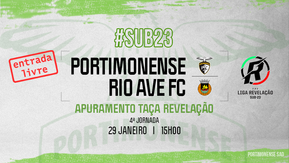 Sub-23 | Portimonense VS Rio Ave FC