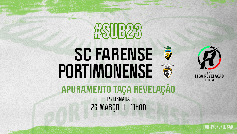 Sub-23 | SC Farense VS Portimonense