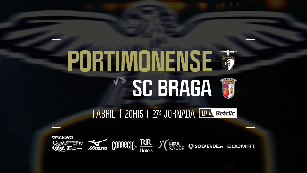 Portimonense defronta o SC Braga