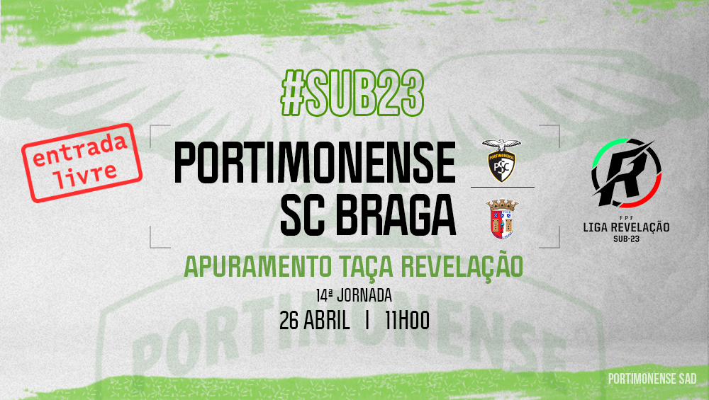 Sub-23 | Portimonense VS SC Braga