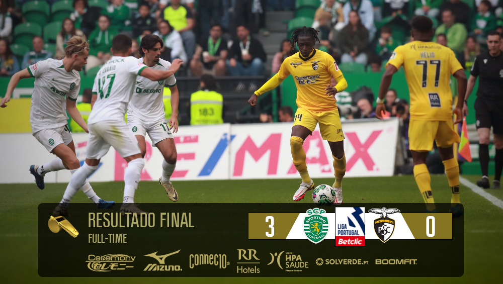 Sporting CP 3 - 0 Portimonense | Liga Portugal Betclic