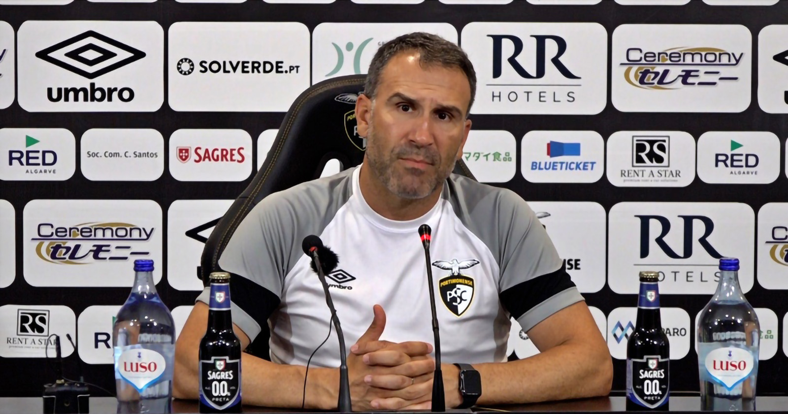 Sérgio Vieira Analisa jogo-treino frente ao SC Farense