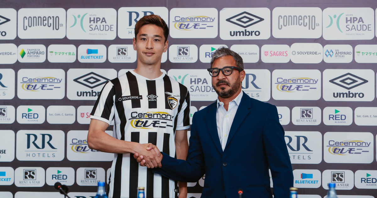 Yuki Kobayashi Reforça a Defesa do Portimonense