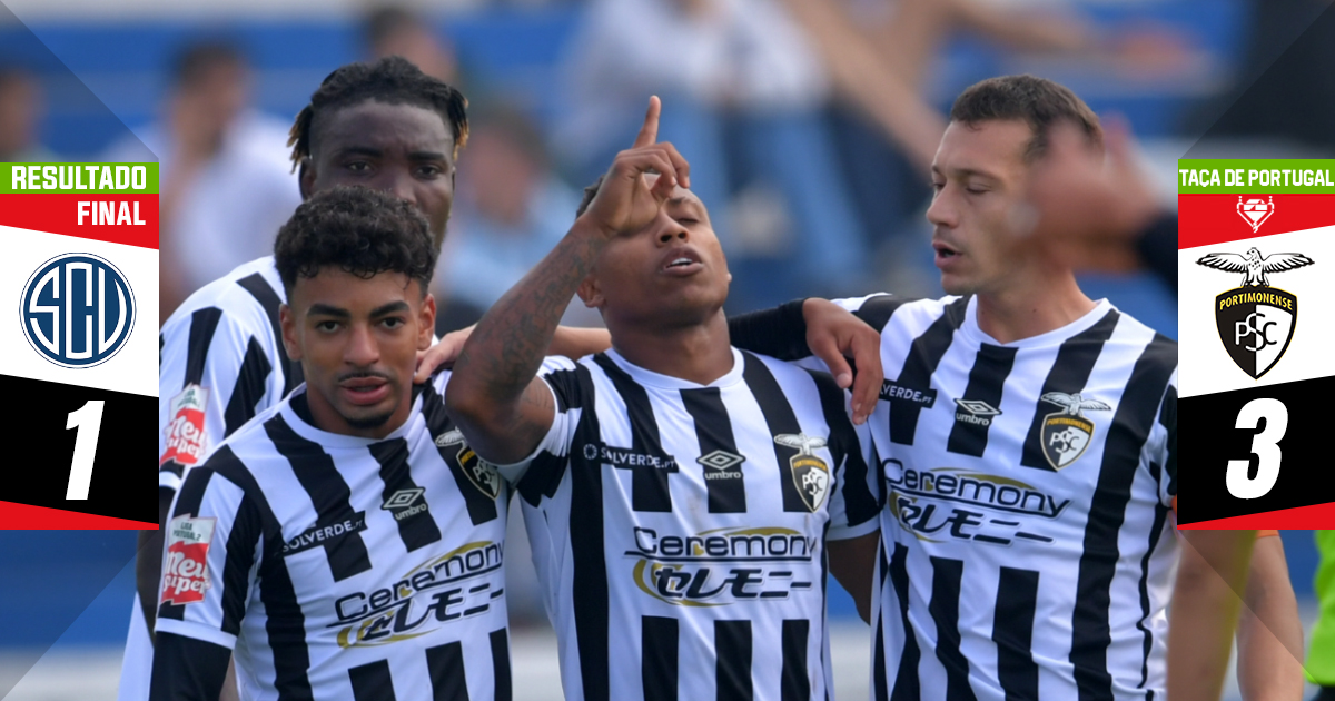 SC Vianense 1 - 3 Portimonense | Taça de Portugal