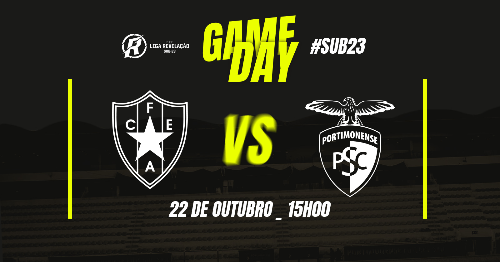 Sub-23 | CF Estrela VS Portimonense