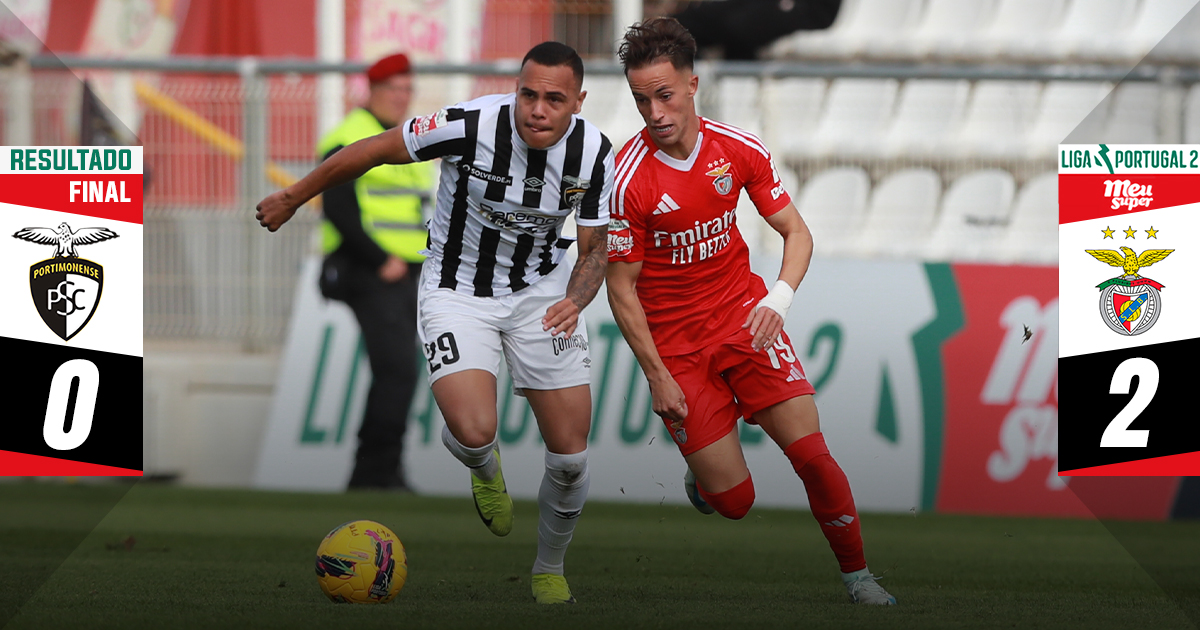 Portimonense 0 - 2 SL Benfica B | Liga Portugal Meu Super