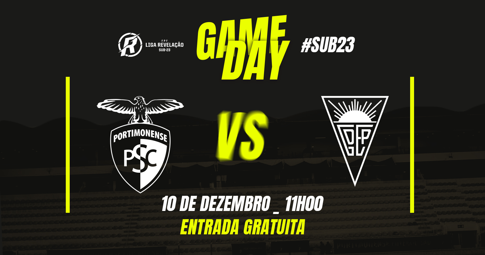 Sub-23 | Portimonense VS Estoril Praia