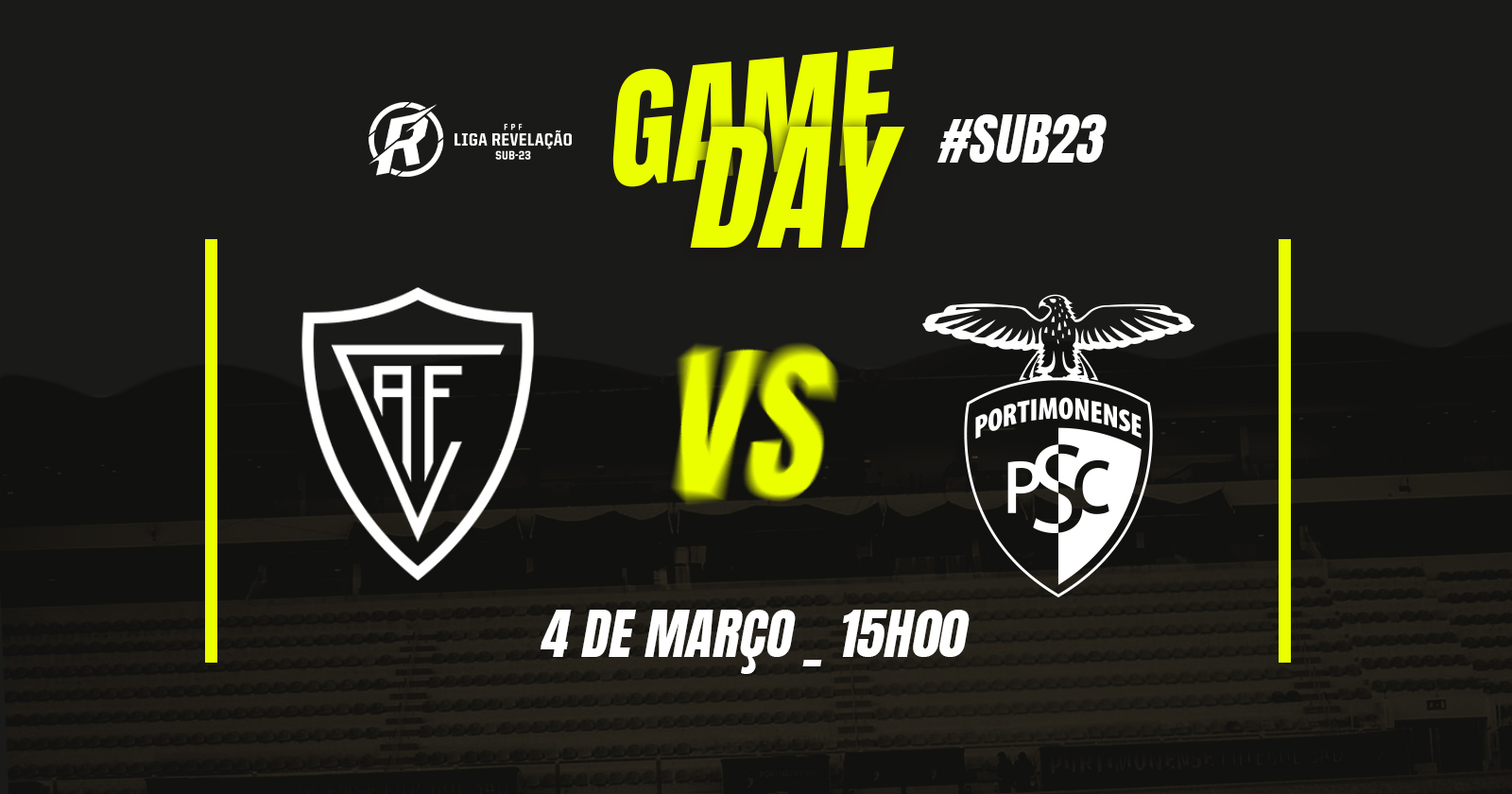 Sub-23 do Portimonense defrontam o AC Viseu